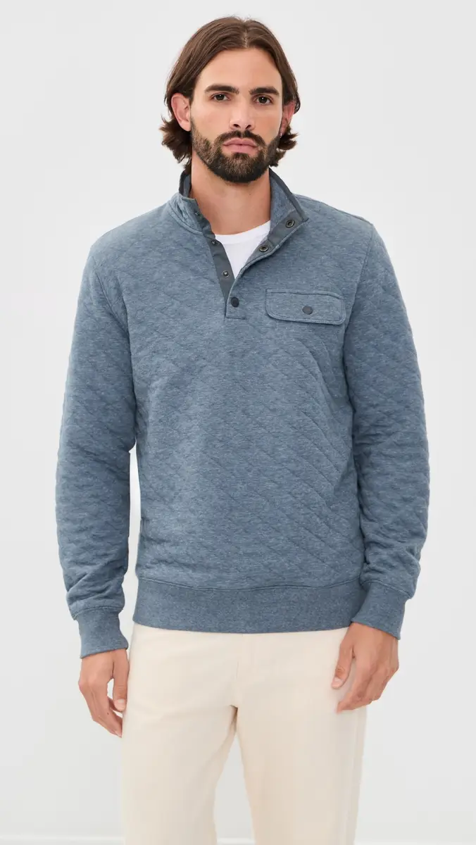 Faherty Epic Quilted Pullover | Thumbnail 2 Faherty Epic Quilted Pullover | Thumbnail 2