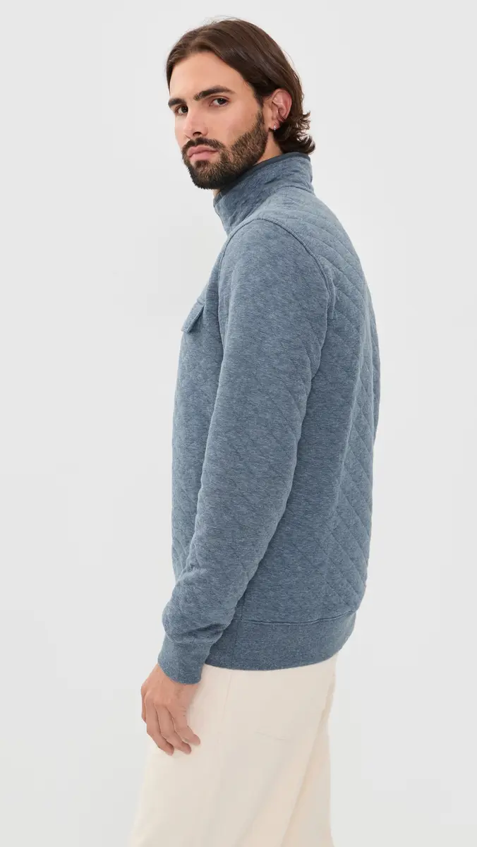 Faherty Epic Quilted Pullover | Thumbnail 4 Faherty Epic Quilted Pullover | Thumbnail 4