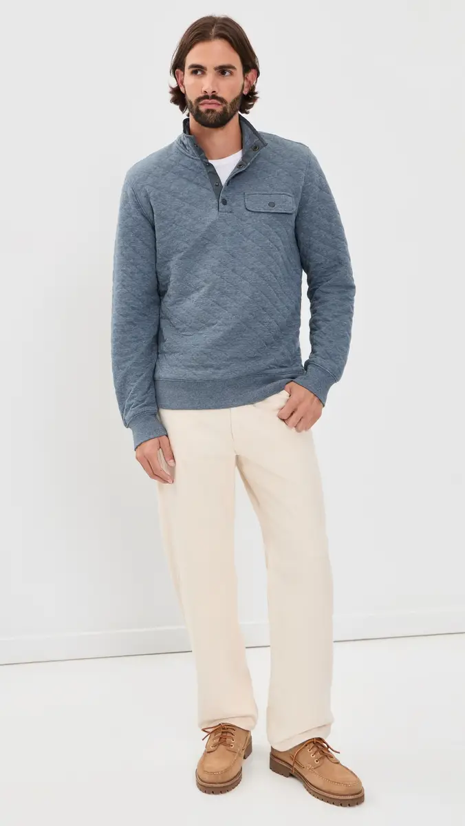 Faherty Epic Quilted Pullover | Thumbnail 5 Faherty Epic Quilted Pullover | Thumbnail 5