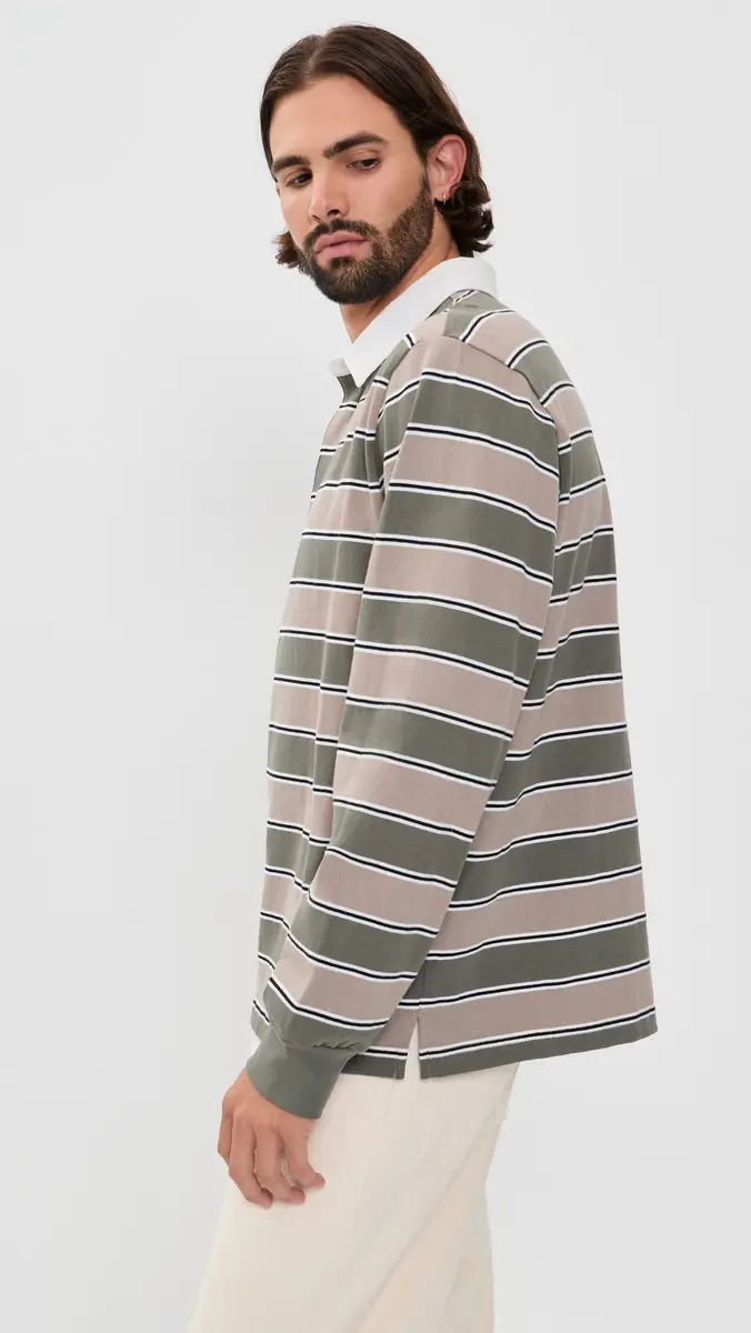 Joe's Jeans Long Sleeve Rugby Shirt | Thumbnail 4 Joe's Jeans Long Sleeve Rugby Shirt | Thumbnail 4