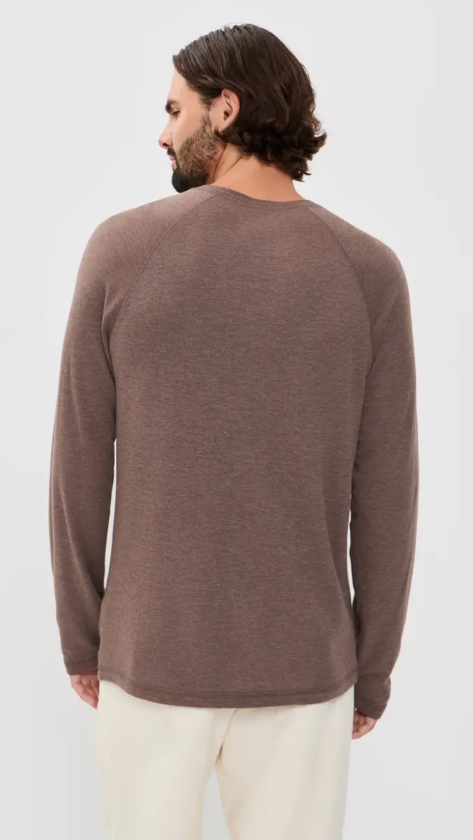 Faherty Cloud Henley Tee | Thumbnail 3 Faherty Cloud Henley Tee | Thumbnail 3