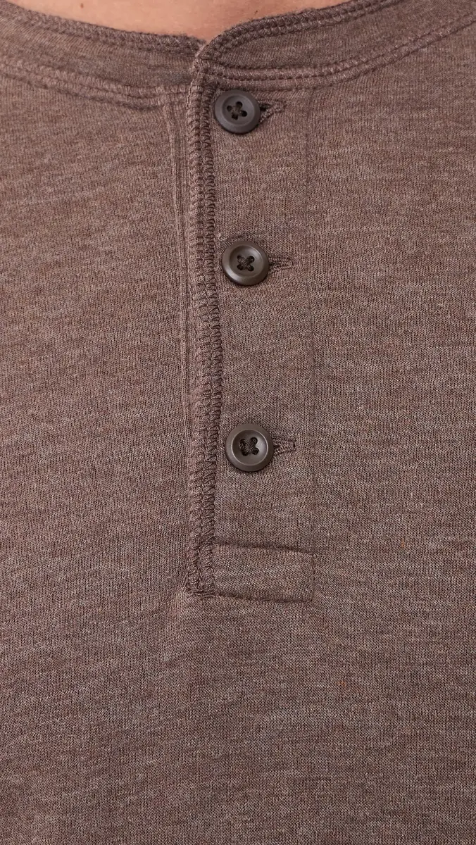 Faherty Cloud Henley Tee | Thumbnail 6 Faherty Cloud Henley Tee | Thumbnail 6