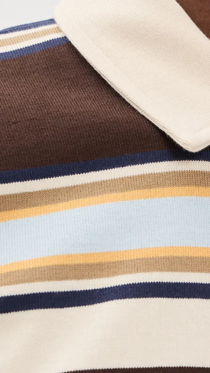 Rowing Blazers Beaumont Striped Rugby Shirt | Thumbnail 6