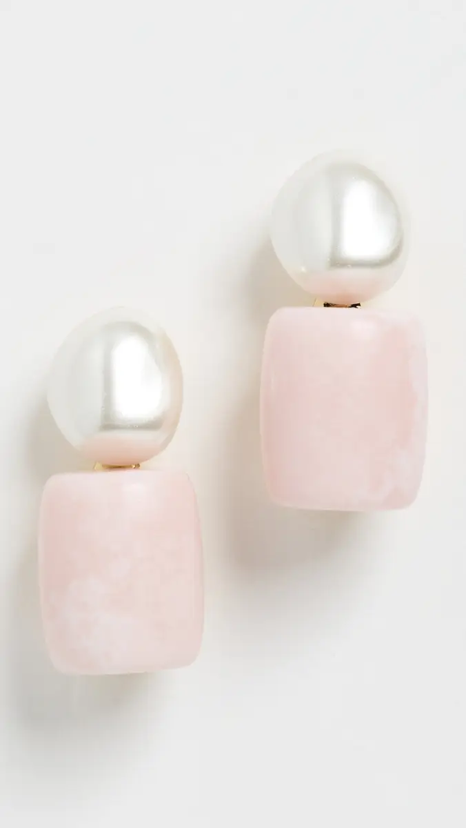 Lele Sadoughi Pebble Stud Earrings | Thumbnail 2 Lele Sadoughi Pebble Stud Earrings | Thumbnail 2
