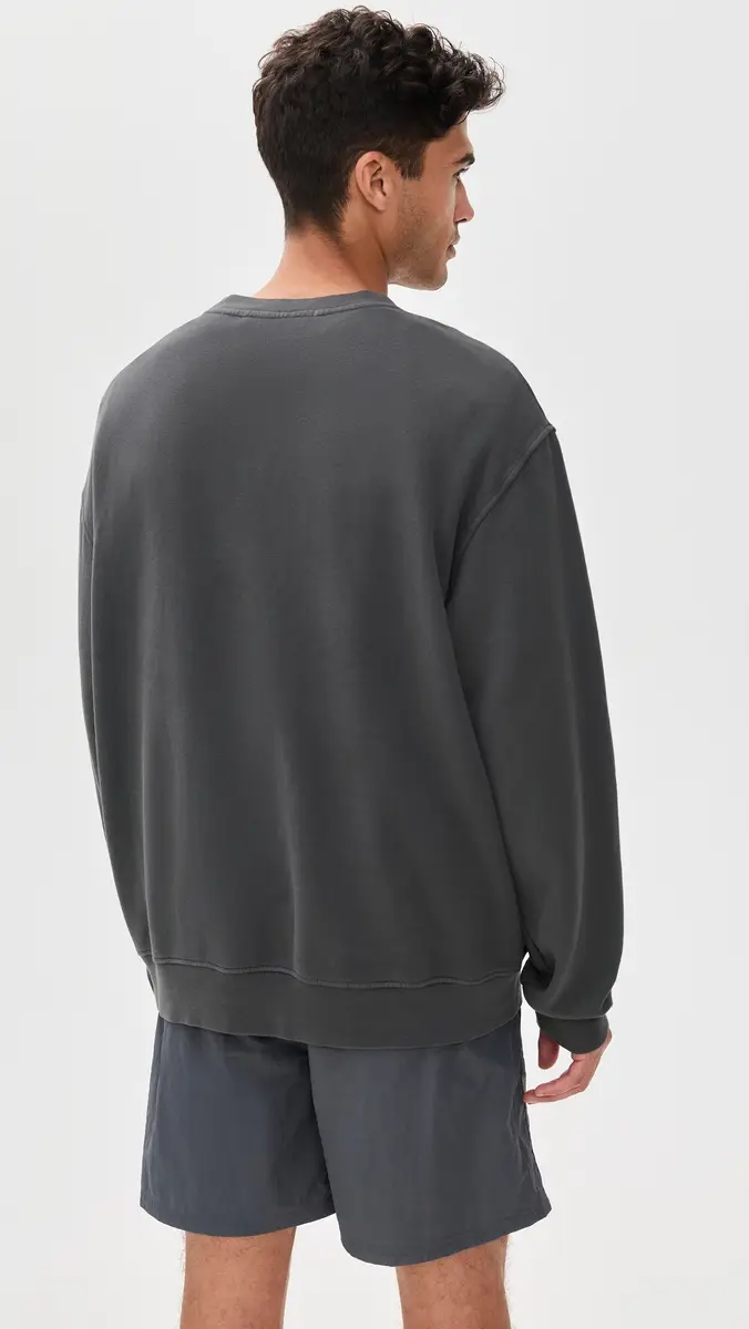 The Elder Statesman Unisex Daily Crew Sweatshirt | Thumbnail 5 The Elder Statesman Unisex Daily Crew Sweatshirt | Thumbnail 5