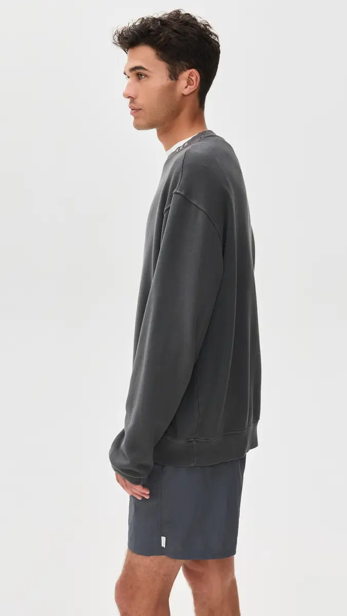 The Elder Statesman Unisex Daily Crew Sweatshirt | Thumbnail 6 The Elder Statesman Unisex Daily Crew Sweatshirt | Thumbnail 6