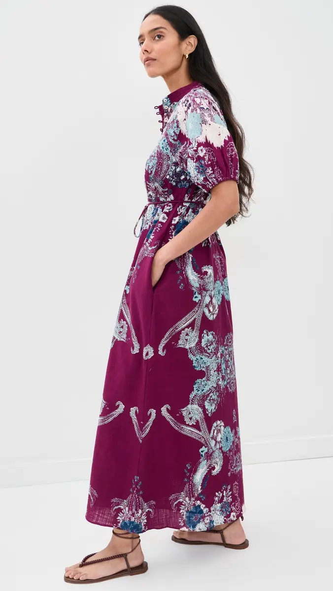 Cleobella Dulcinea Ankle Dress | Thumbnail 4 Cleobella Dulcinea Ankle Dress | Thumbnail 4