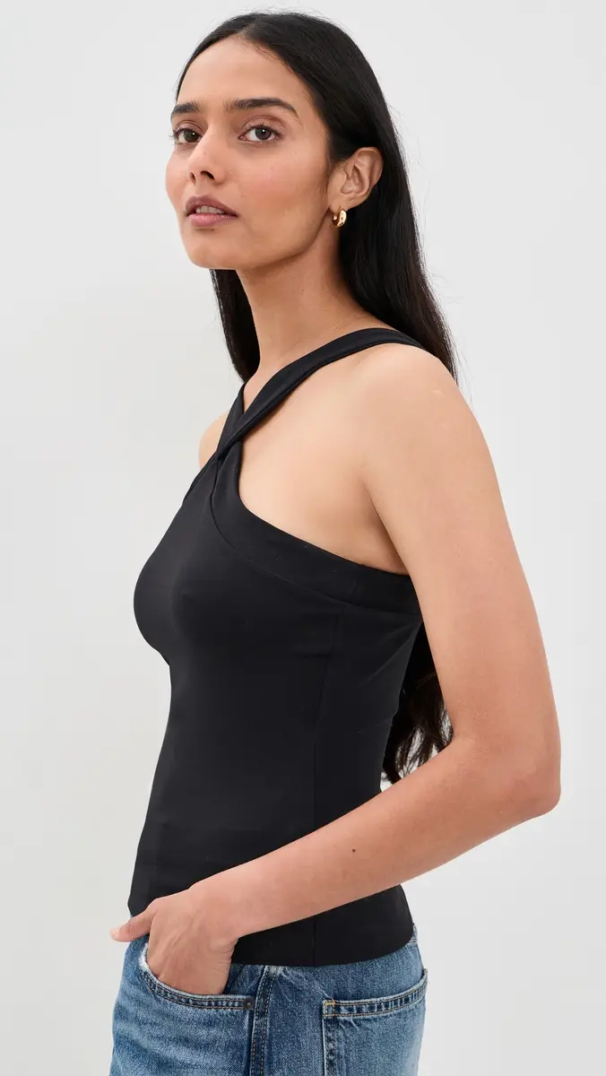 susana monaco V Center Strap Top | Thumbnail 4 susana monaco V Center Strap Top | Thumbnail 4