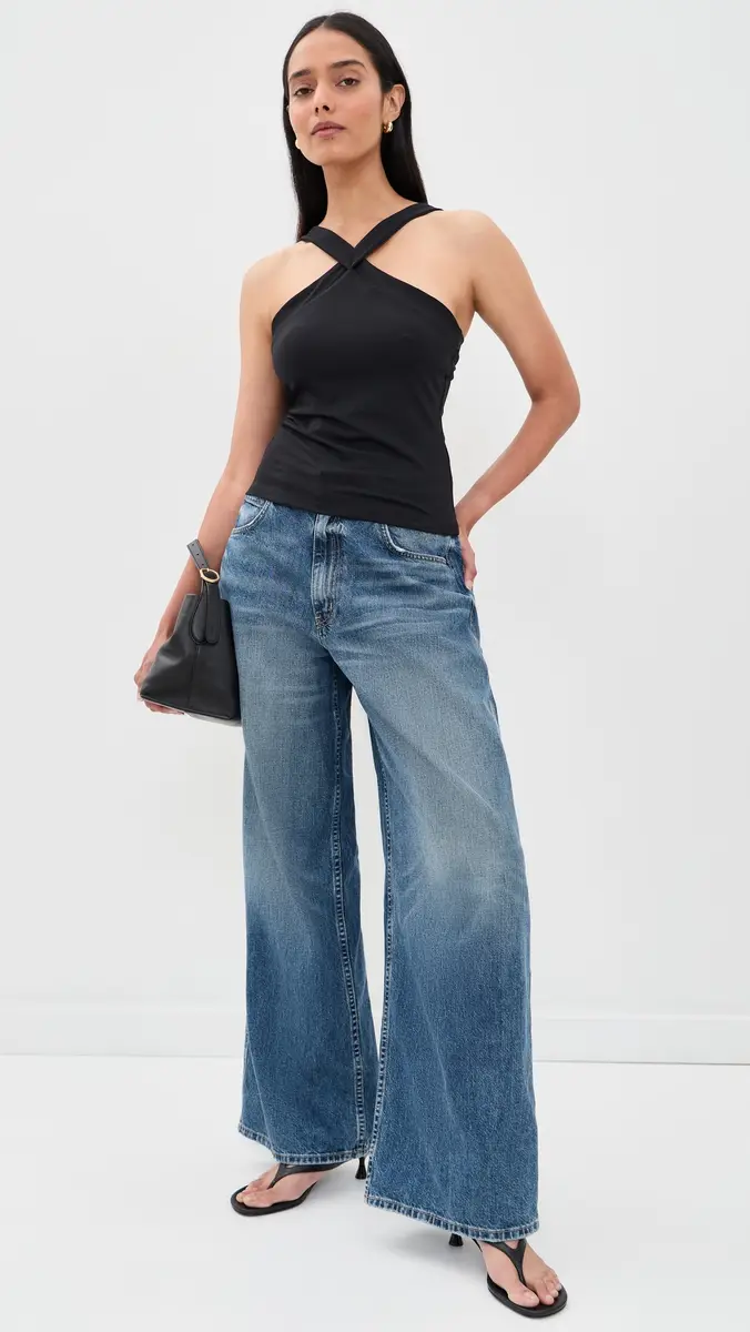 susana monaco V Center Strap Top | Thumbnail 5 susana monaco V Center Strap Top | Thumbnail 5