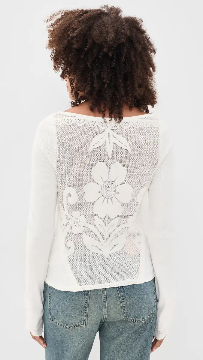 Free People Delilah Long Sleeve Tee | Thumbnail 3 Free People Delilah Long Sleeve Tee | Thumbnail 3