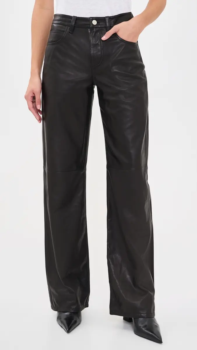 Staud Gus Leather Pants | Thumbnail 2 Staud Gus Leather Pants | Thumbnail 2