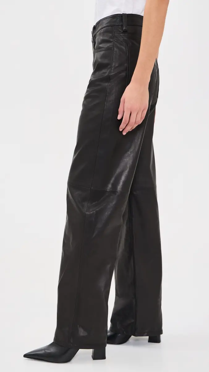 Staud Gus Leather Pants | Thumbnail 4 Staud Gus Leather Pants | Thumbnail 4