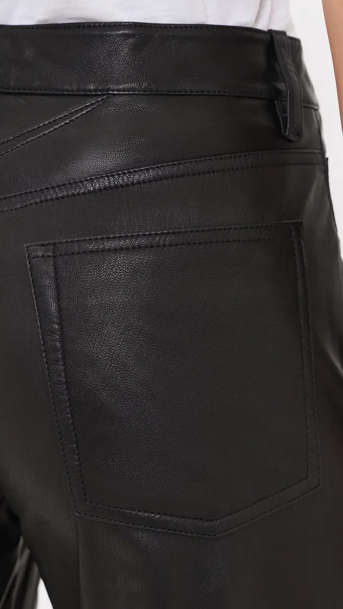 Staud Gus Leather Pants | Thumbnail 6 Staud Gus Leather Pants | Thumbnail 6