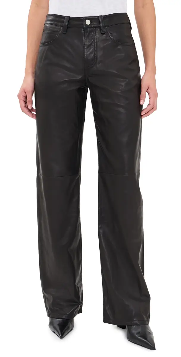 Staud Gus Leather Pants