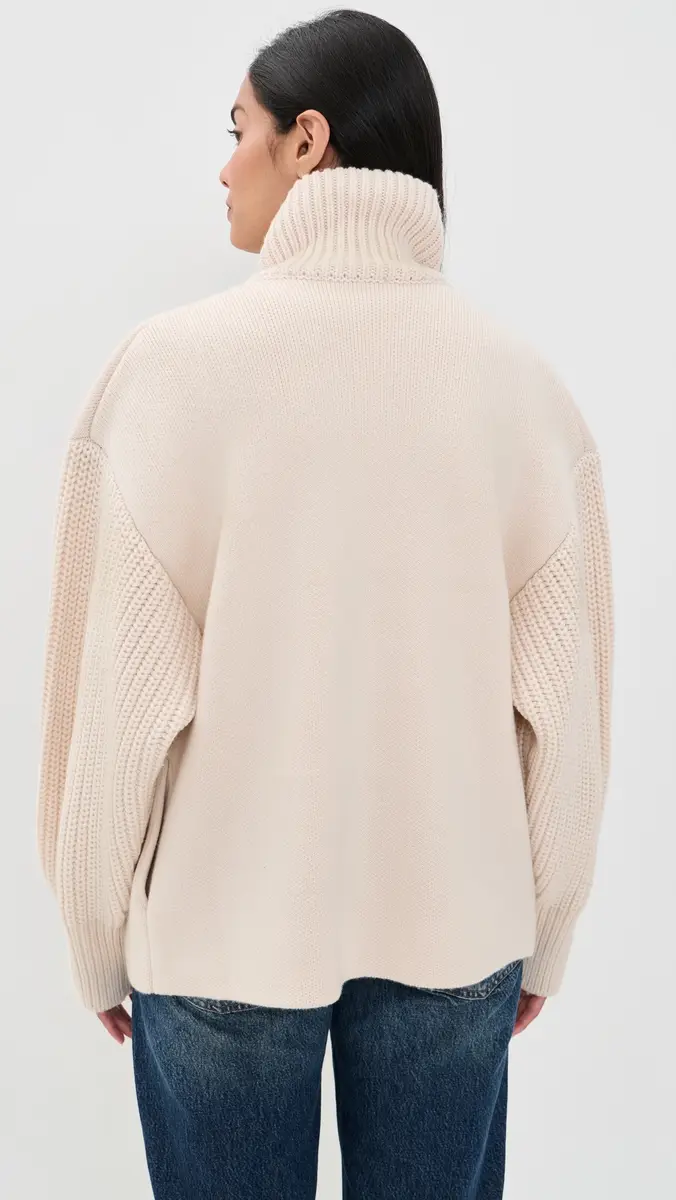 Frame The Cropped Jacquard Fringe Coat | Thumbnail 3