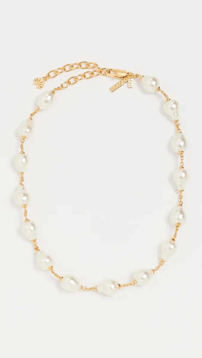 Lele Sadoughi Pearl Station Necklace | Thumbnail 2 Lele Sadoughi Pearl Station Necklace | Thumbnail 2