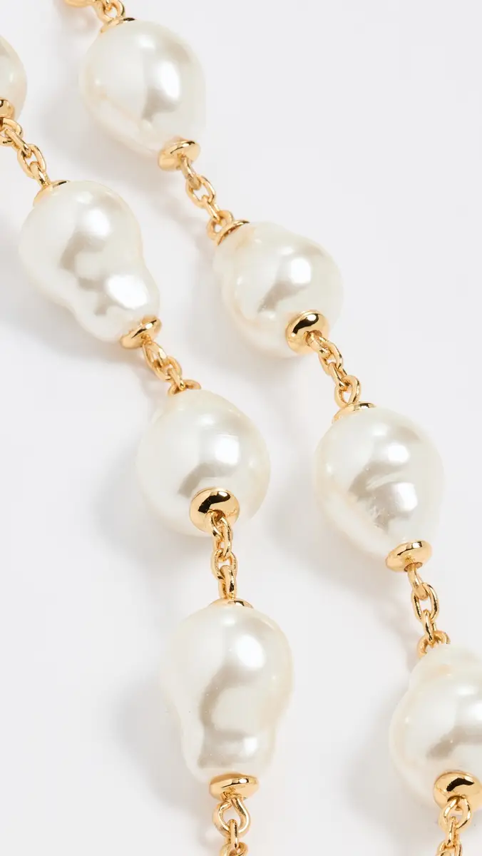 Lele Sadoughi Pearl Station Necklace | Thumbnail 4 Lele Sadoughi Pearl Station Necklace | Thumbnail 4