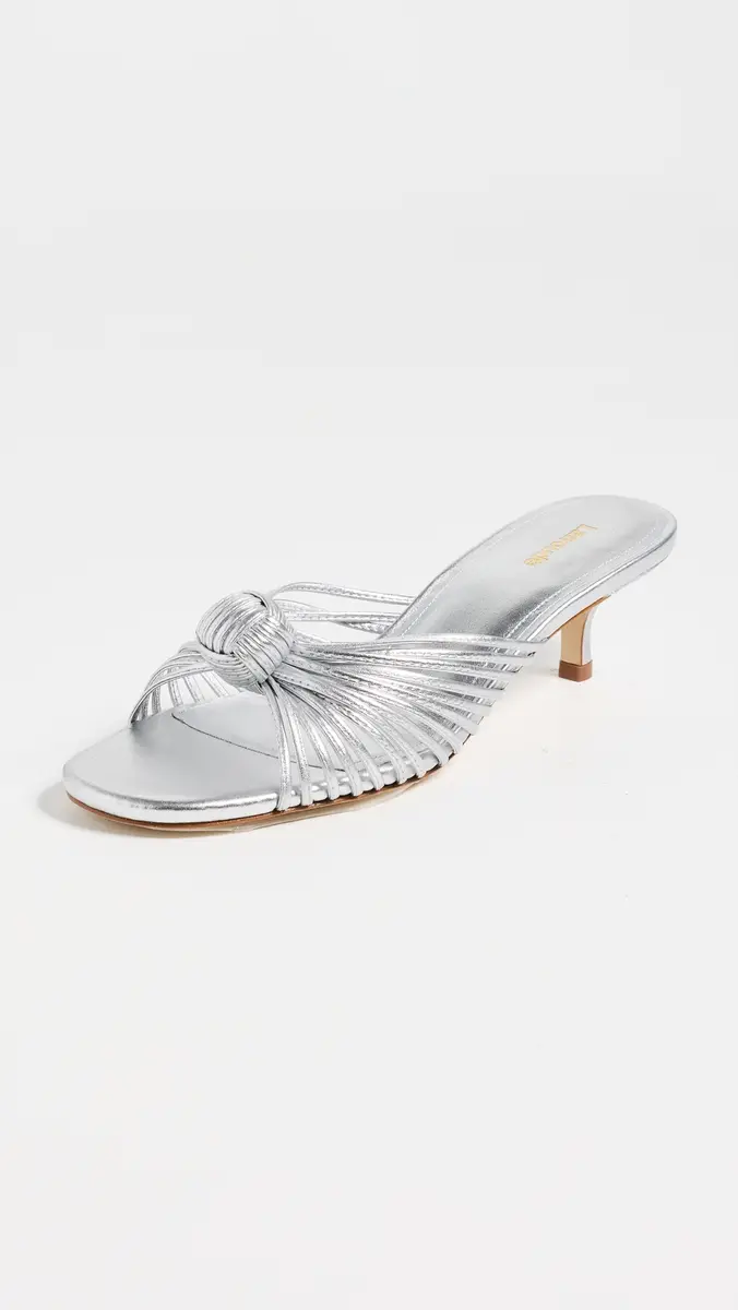 Larroudé Valerie Mule Sandals | Thumbnail 2 Larroudé Valerie Mule Sandals | Thumbnail 2