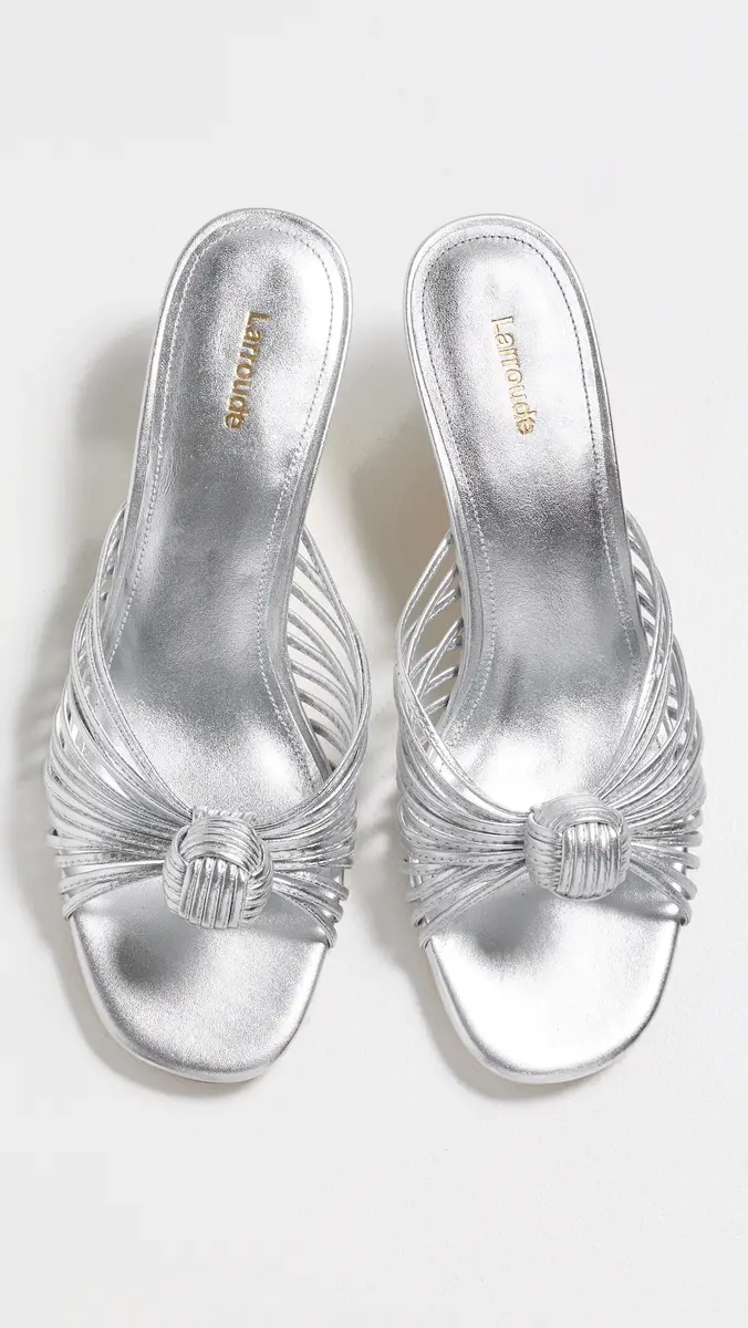 Larroudé Valerie Mule Sandals | Thumbnail 5 Larroudé Valerie Mule Sandals | Thumbnail 5
