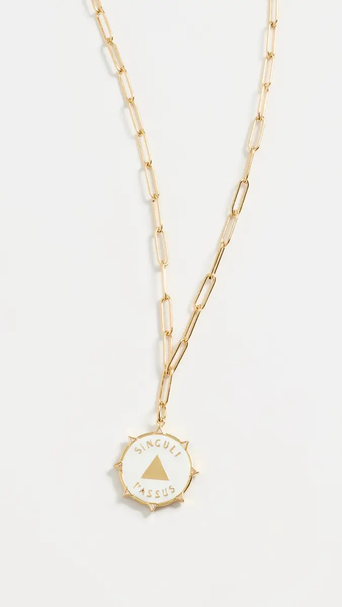 HART Enamel Resilience Bee Coin Necklace | Thumbnail 5 HART Enamel Resilience Bee Coin Necklace | Thumbnail 5