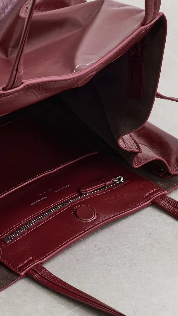 Proenza Schouler Days Carryall in Paper Calf Merlot | Thumbnail 6 Proenza Schouler Days Carryall in Paper Calf Merlot | Thumbnail 6