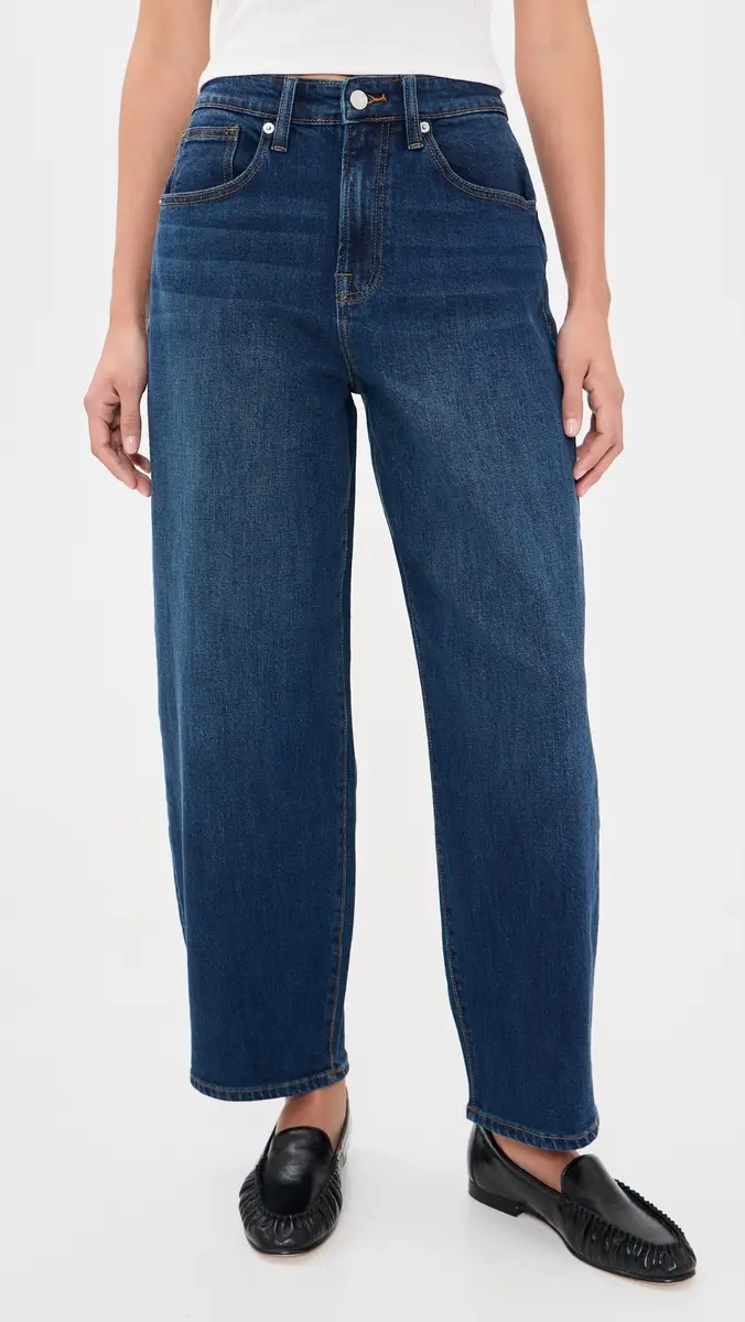 GOOD AMERICAN Vintage Barrel Ankle Jeans | Thumbnail 2 GOOD AMERICAN Vintage Barrel Ankle Jeans | Thumbnail 2