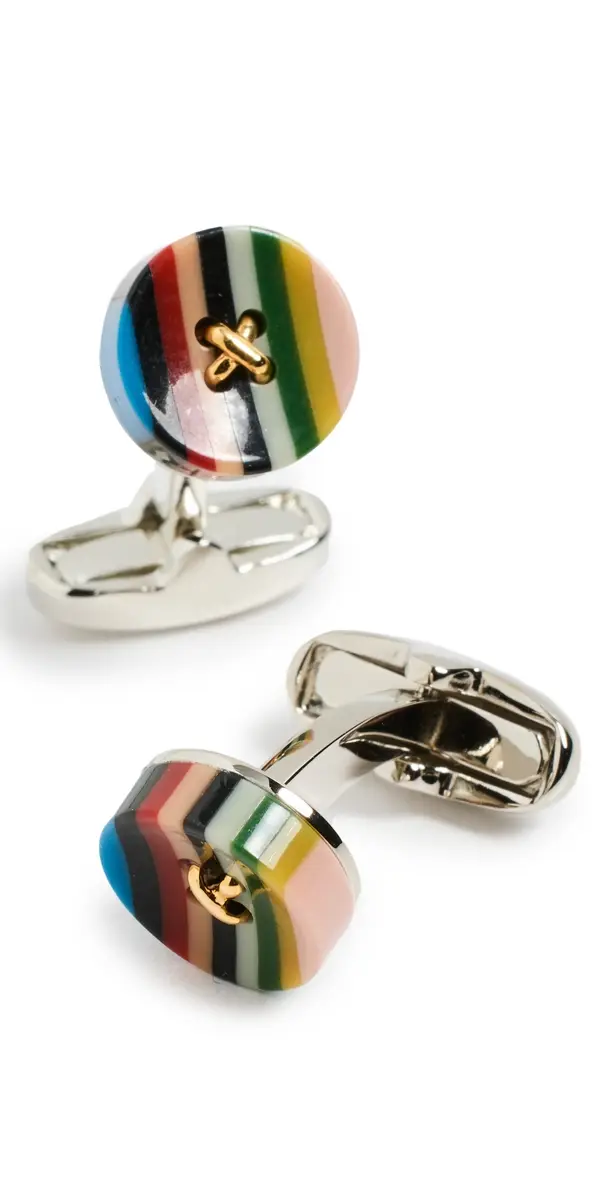 Paul Smith Button Cufflinks Multicolor. One Size | Image 1 Paul Smith Button Cufflinks Multicolor. One Size | Image 1
