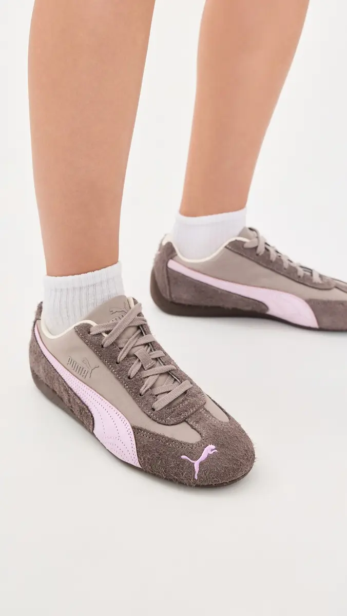 Puma Speedcat Brushed Luxe Sneakers | Thumbnail 3 Puma Speedcat Brushed Luxe Sneakers | Thumbnail 3
