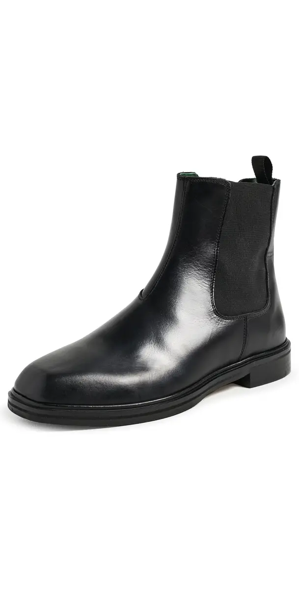 Vinny's Jimmee Vale Chelsea Boots Black Nappa | Image 1 Vinny's Jimmee Vale Chelsea Boots Black Nappa | Image 1