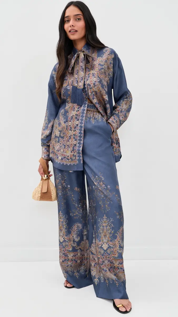 Zimmermann Valiant Track Silk Pants | Thumbnail 2 Zimmermann Valiant Track Silk Pants | Thumbnail 2