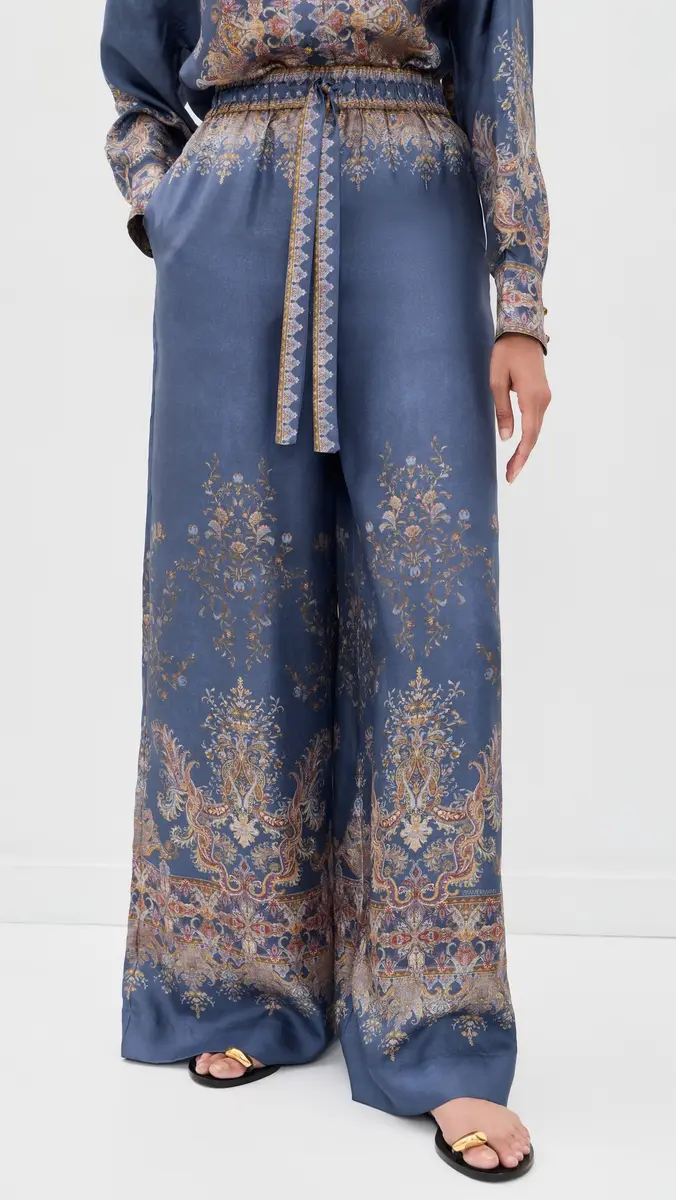 Zimmermann Valiant Track Silk Pants | Thumbnail 3 Zimmermann Valiant Track Silk Pants | Thumbnail 3