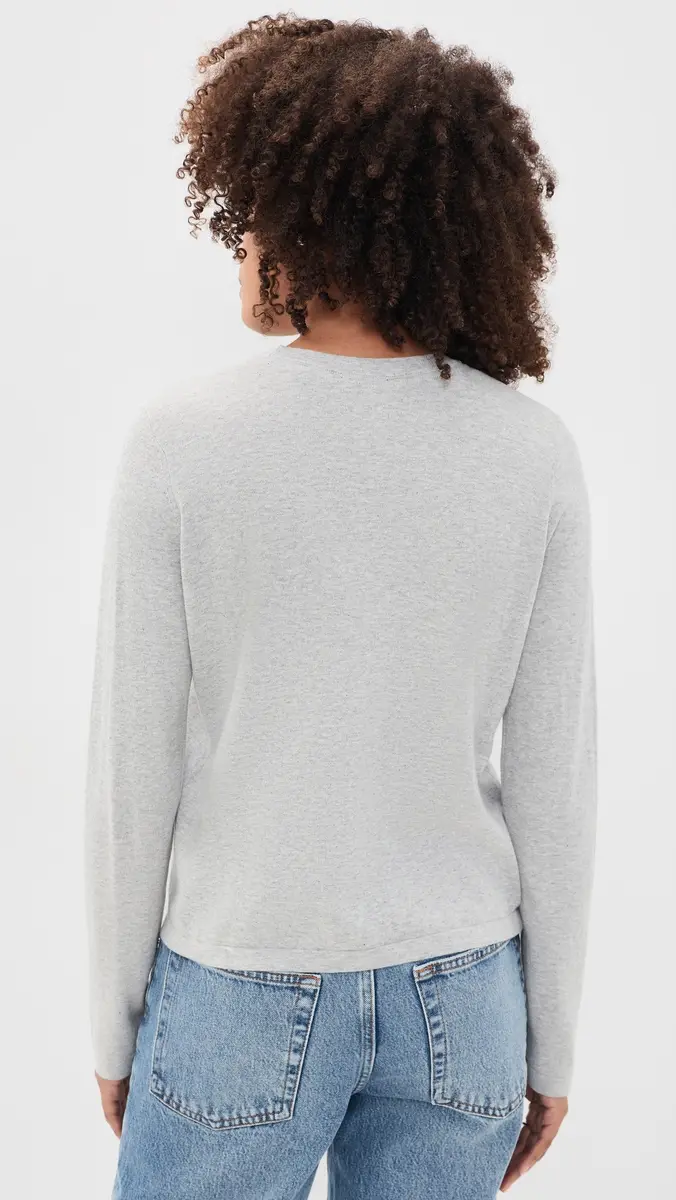 RAILS Cotton Cashmere Long Sleeve Tee | Thumbnail 3 RAILS Cotton Cashmere Long Sleeve Tee | Thumbnail 3