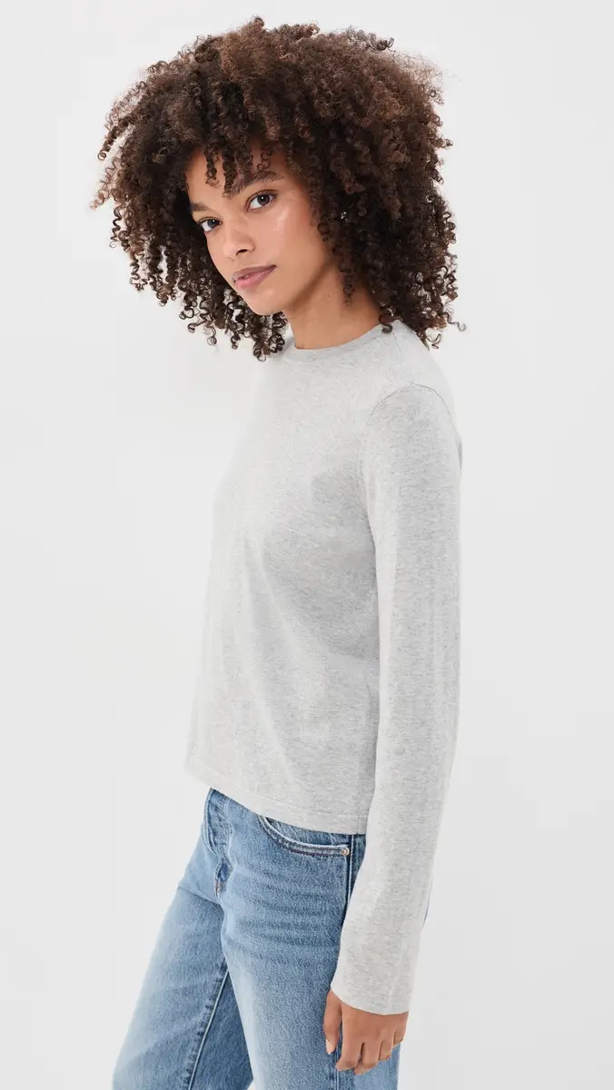 RAILS Cotton Cashmere Long Sleeve Tee | Thumbnail 4 RAILS Cotton Cashmere Long Sleeve Tee | Thumbnail 4