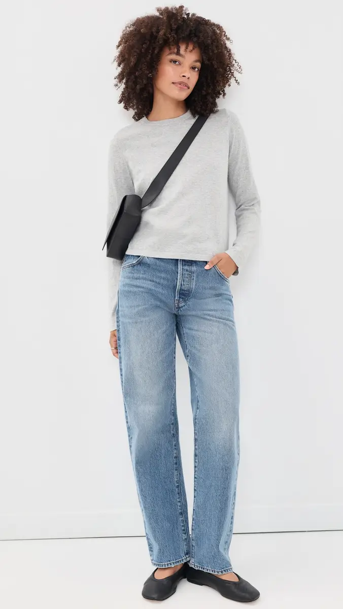 RAILS Cotton Cashmere Long Sleeve Tee | Thumbnail 5 RAILS Cotton Cashmere Long Sleeve Tee | Thumbnail 5