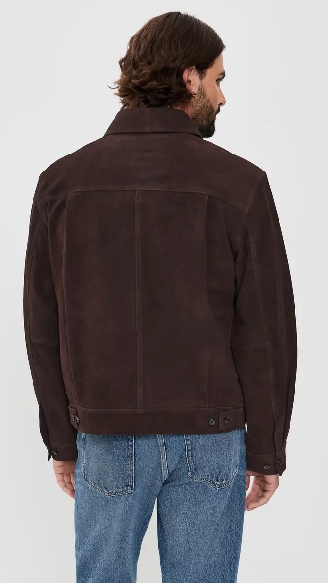 Madewell Suede Trucker Jacket | Thumbnail 3 Madewell Suede Trucker Jacket | Thumbnail 3