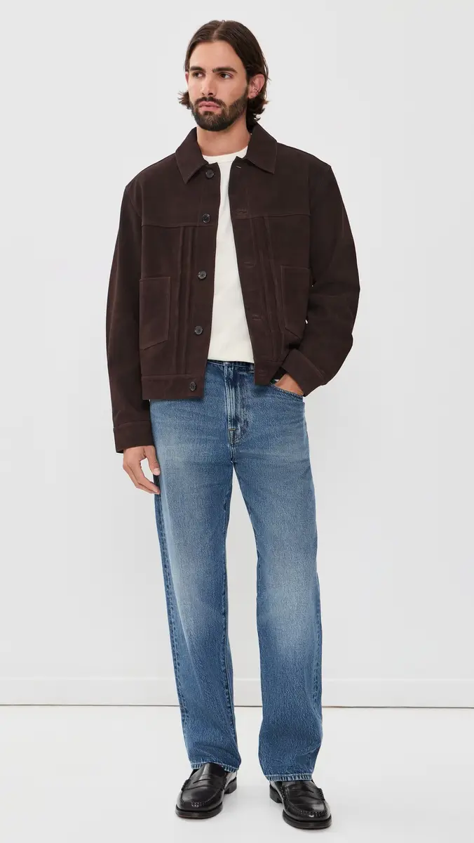 Madewell Suede Trucker Jacket | Thumbnail 5 Madewell Suede Trucker Jacket | Thumbnail 5