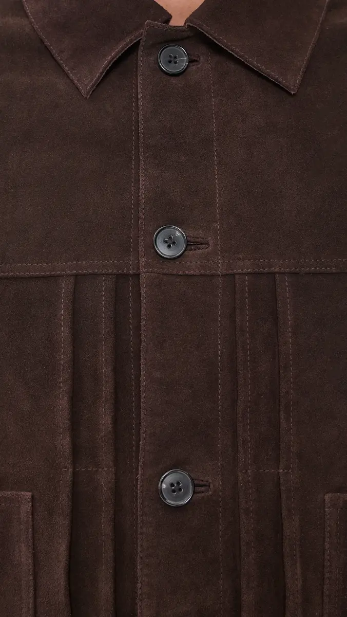 Madewell Suede Trucker Jacket | Thumbnail 6 Madewell Suede Trucker Jacket | Thumbnail 6