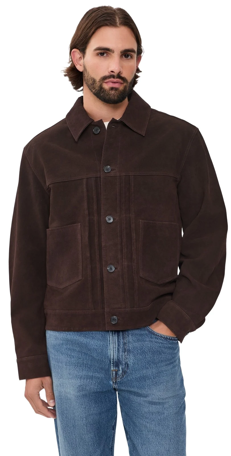 Suede Trucker Jacket Suede Trucker Jacket