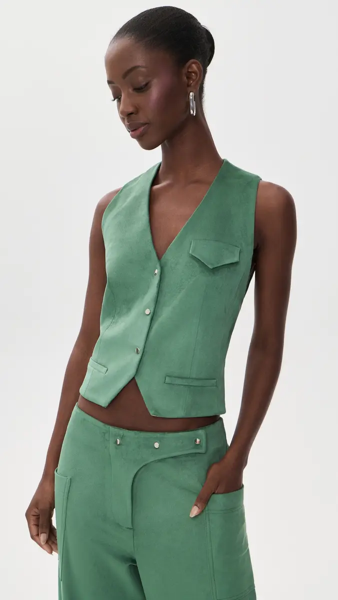 Alexis Aquila Faux Suede Vest | Thumbnail 2 Alexis Aquila Faux Suede Vest | Thumbnail 2