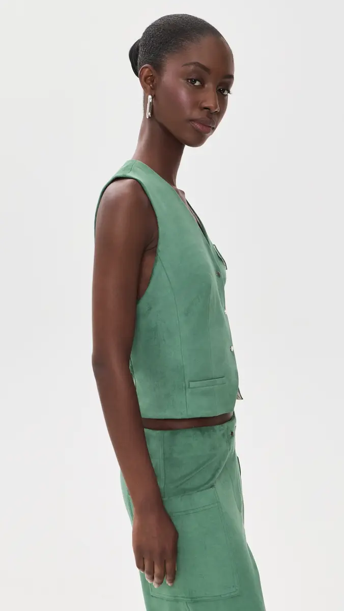 Alexis Aquila Faux Suede Vest | Thumbnail 4 Alexis Aquila Faux Suede Vest | Thumbnail 4