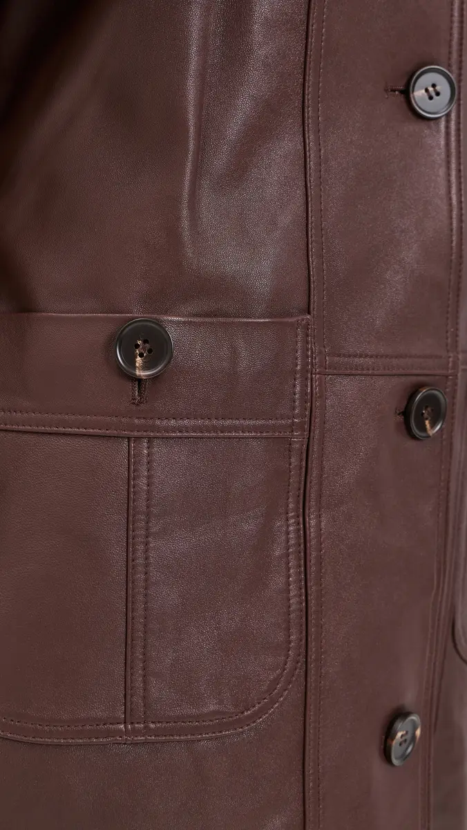 Sea Caitlin Leather Trench Coat | Thumbnail 6 Sea Caitlin Leather Trench Coat | Thumbnail 6