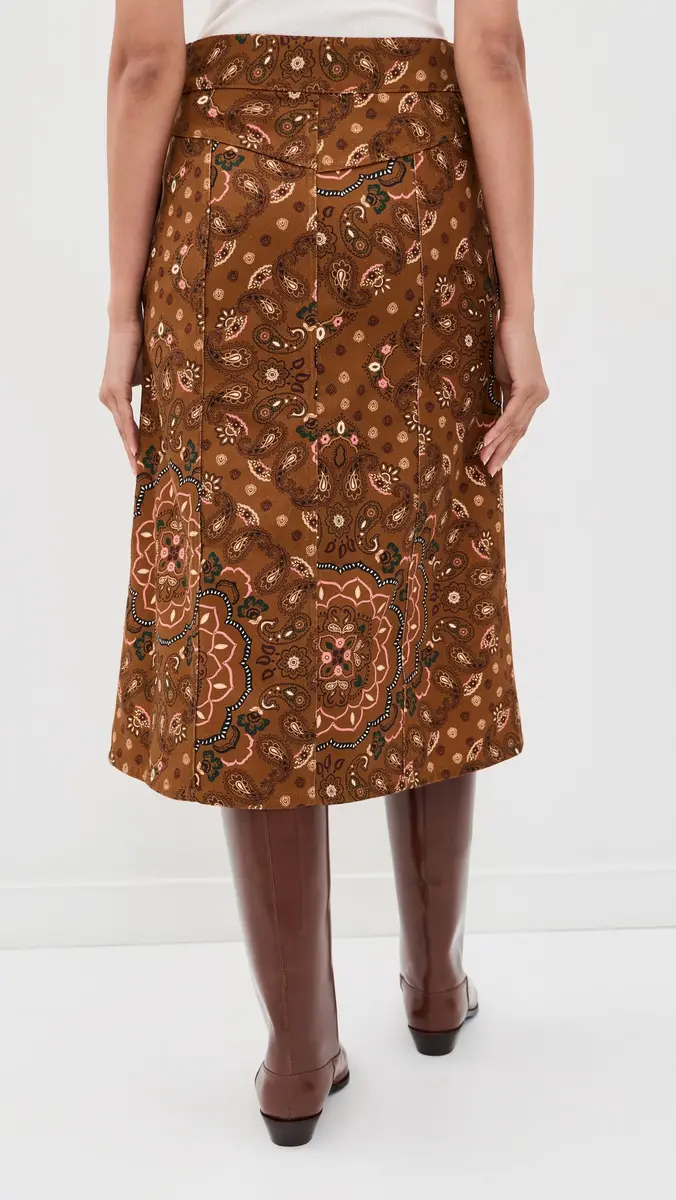 Cara Cara Juniper Midi Skirt | Thumbnail 3 Cara Cara Juniper Midi Skirt | Thumbnail 3