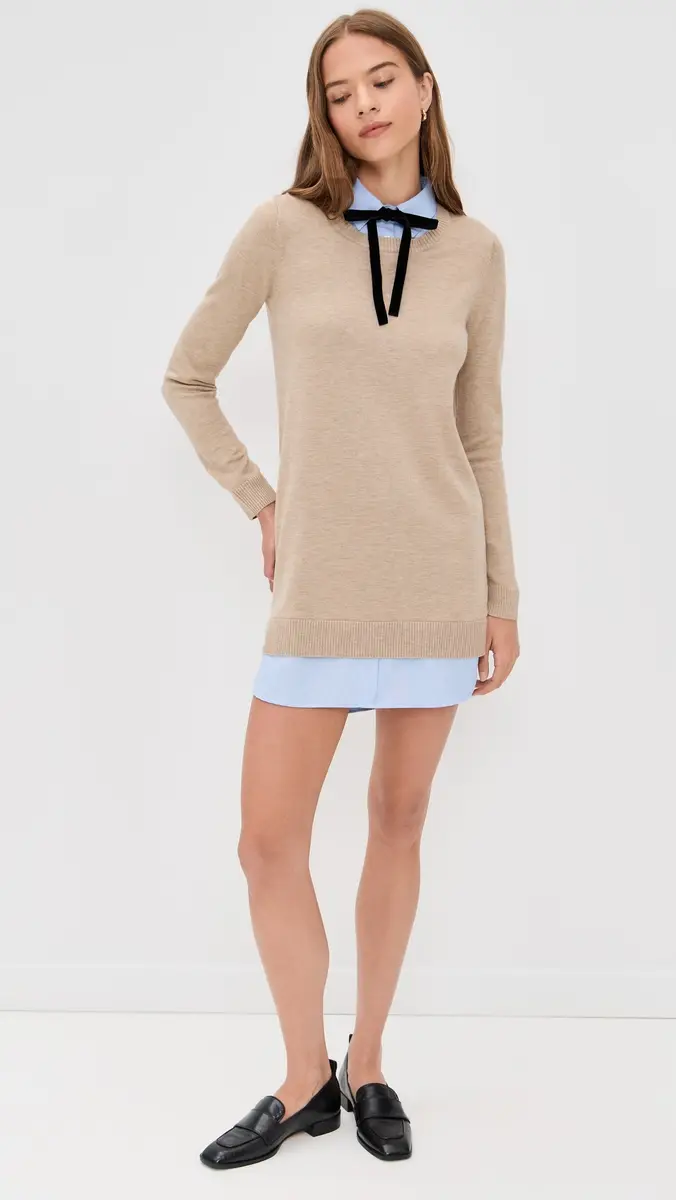 English Factory Combo Shirtdress | Thumbnail 5 English Factory Combo Shirtdress | Thumbnail 5