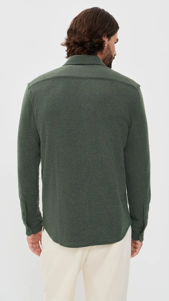 Faherty Legend Sweater Shacket | Thumbnail 3 Faherty Legend Sweater Shacket | Thumbnail 3