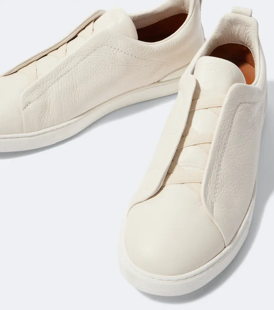 Zegna Triple Stitch leather sneakers | Thumbnail 2 Zegna Triple Stitch leather sneakers | Thumbnail 2