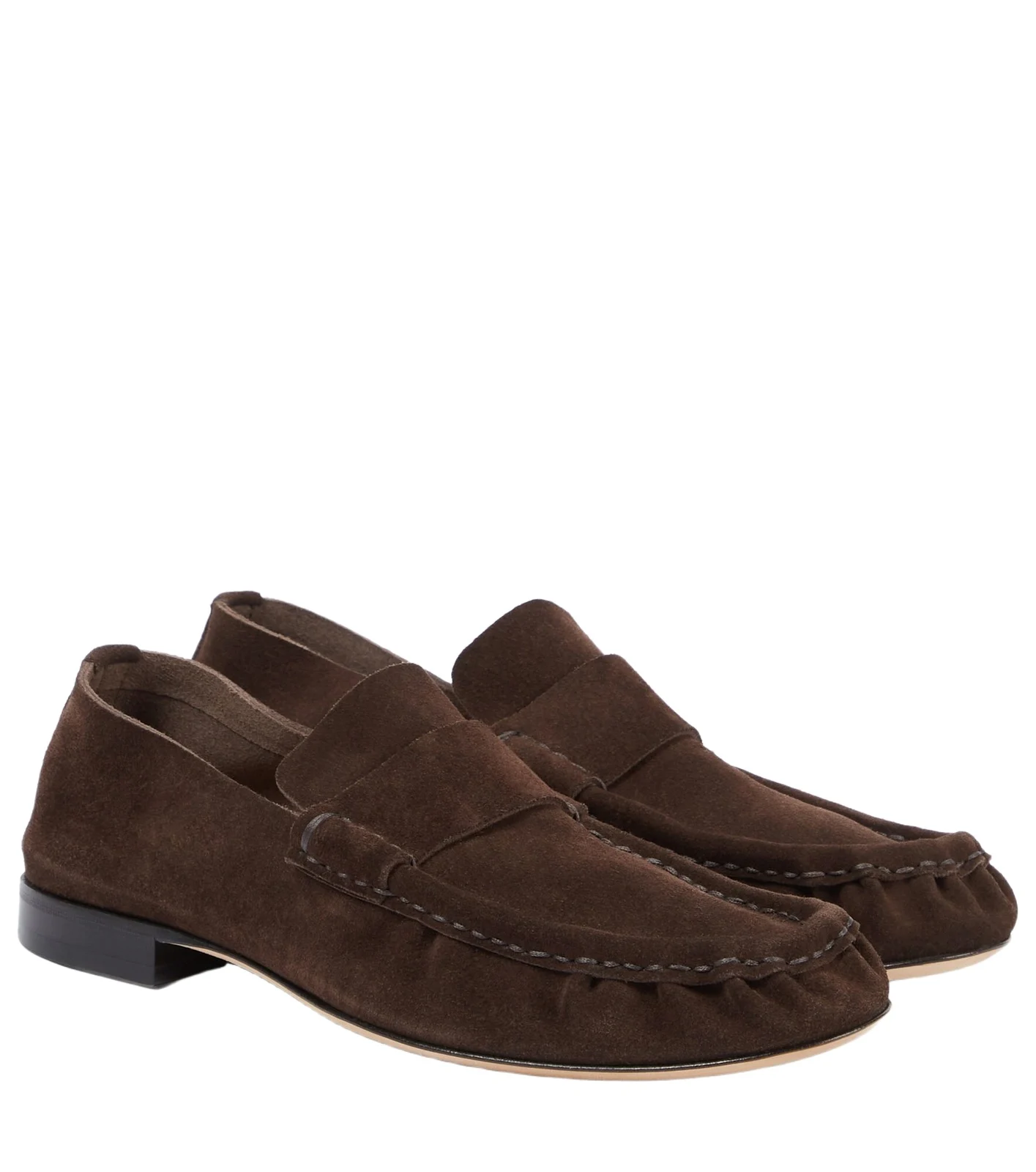 Suede penny loafers Suede penny loafers