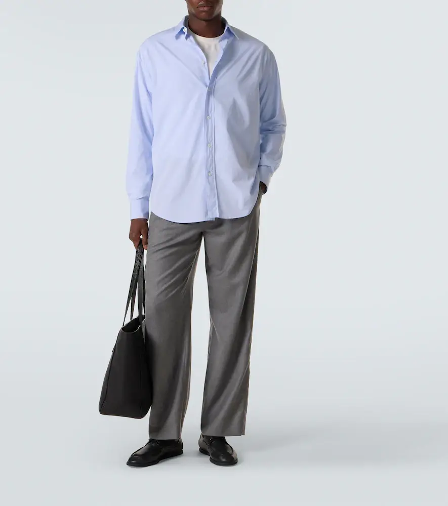 The Row Corley virgin wool straight pants | Thumbnail 3 The Row Corley virgin wool straight pants | Thumbnail 3