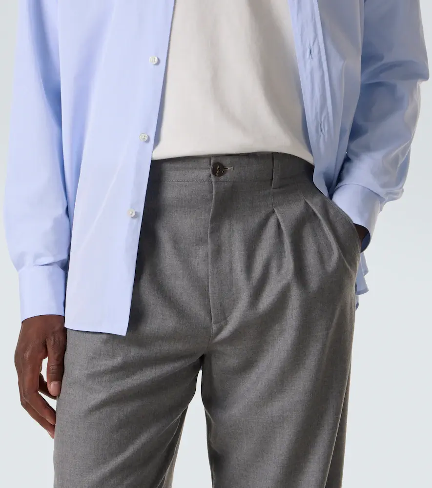 The Row Corley virgin wool straight pants | Thumbnail 4 The Row Corley virgin wool straight pants | Thumbnail 4