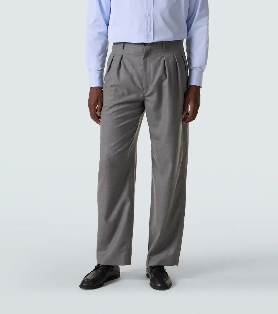 The Row Corley virgin wool straight pants | Thumbnail 5 The Row Corley virgin wool straight pants | Thumbnail 5