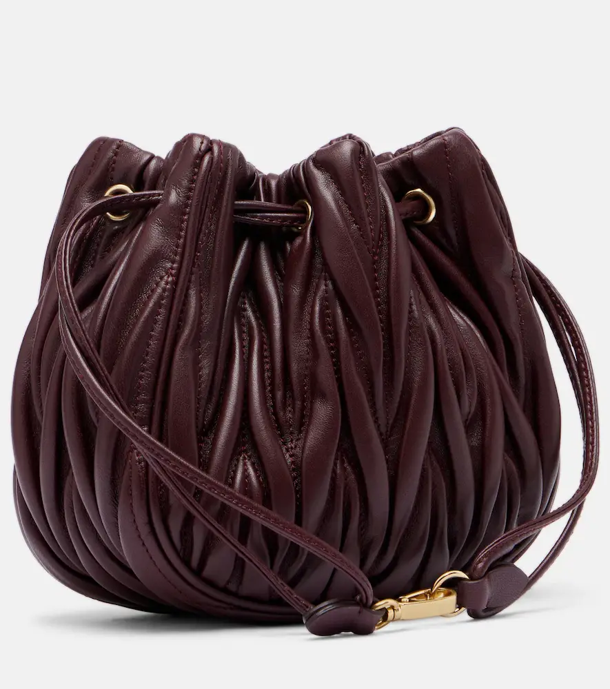 Miu Miu Matelassé leather bucket bag | Thumbnail 5 Miu Miu Matelassé leather bucket bag | Thumbnail 5
